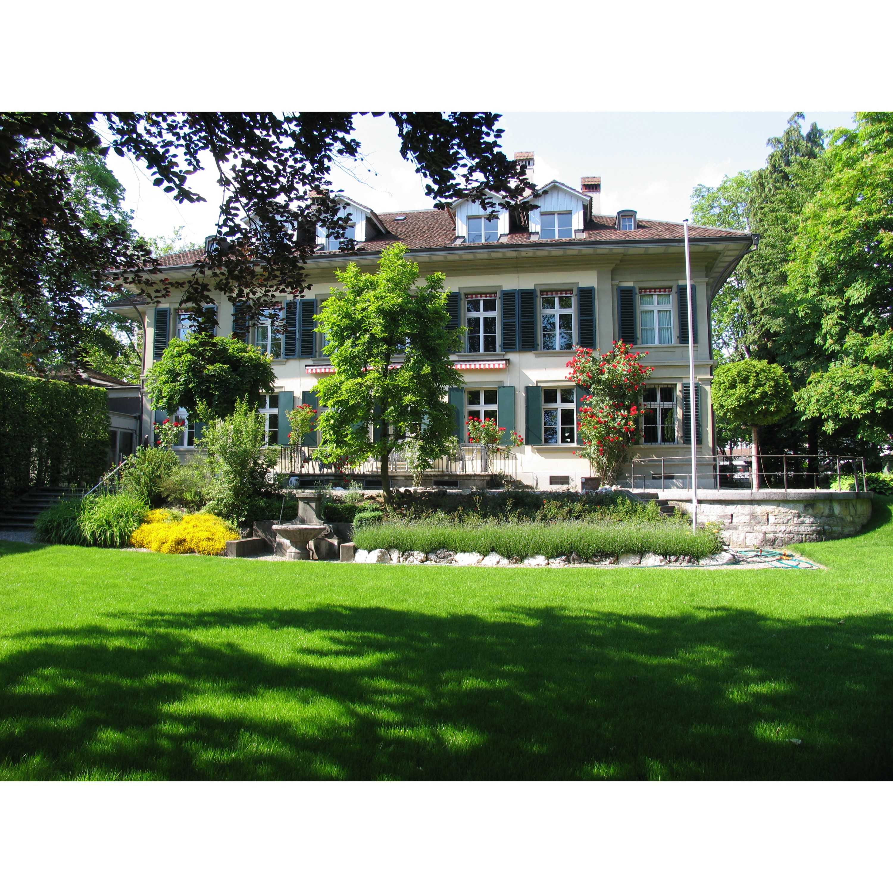 Vue depuis le jardin