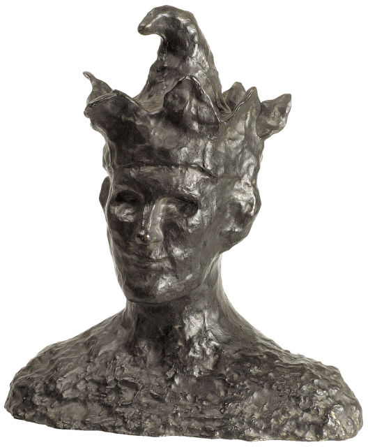 Pablo Picasso  : Le Fou - Arlequin , 1905 
