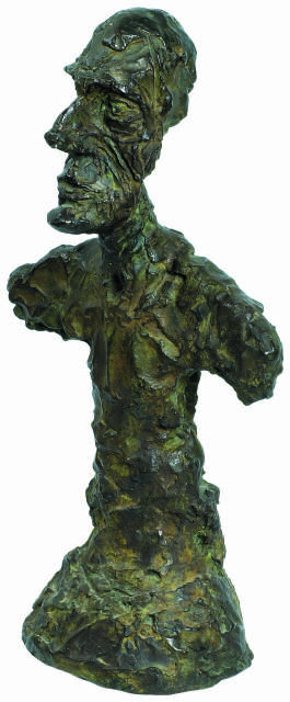 Alberto Giacometti  : Buste de Diego - Buste New York II , 1965 