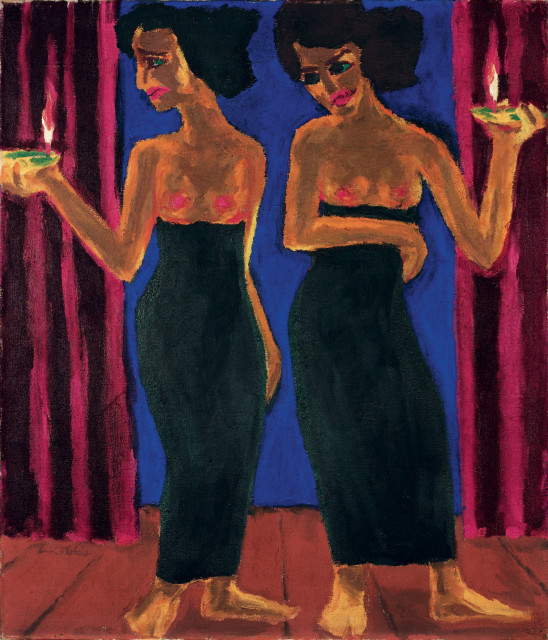 Emil Nolde  : Priesterinnen , 1912 