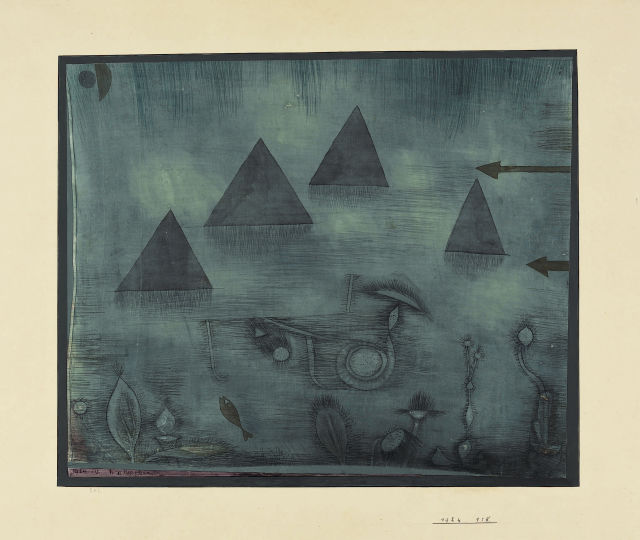 Paul Klee : Wasserpyramiden, 1924 