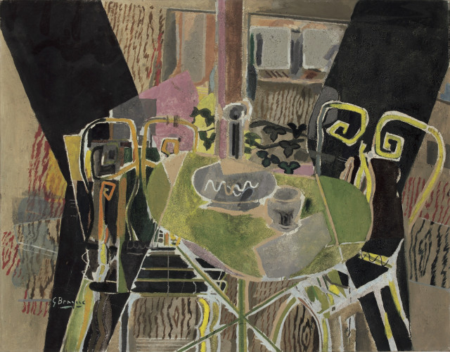 Georges Braque  : La terrasse , 1948-1949 