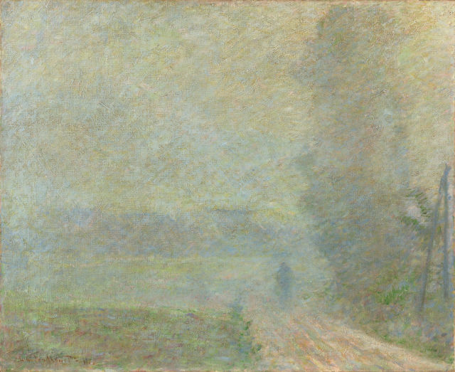 Claude Monet : Chemin dans le brouillard, 1879 