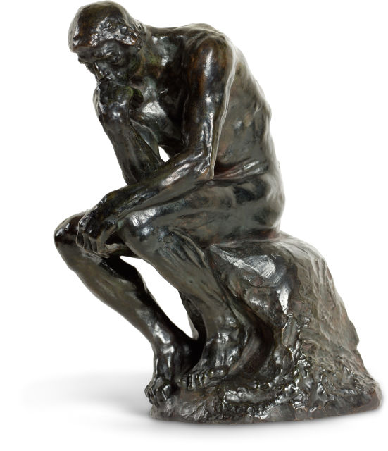 Auguste Rodin  : Le Penseur - Der Denker - Dante - Dritte  ...,  