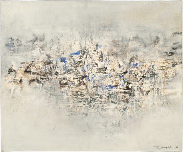 Zao Wou-Ki  : Peinture 24.06.59 , 1959 