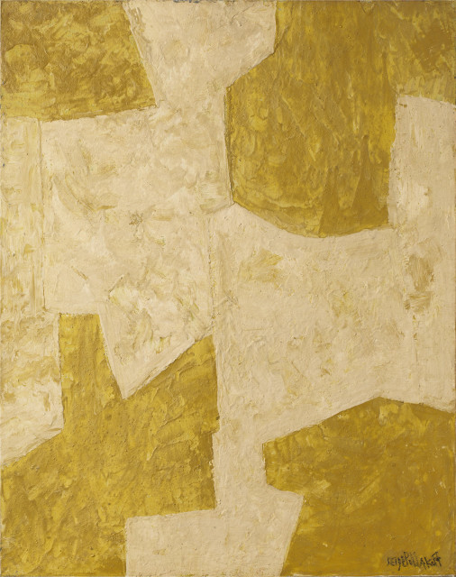 Serge Poliakoff  : Jaune , 1962 