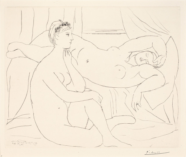 Pablo Picasso  : LA SUITE VOLLARD , 1930-1937, als Auflage gedruckt bis 1939 