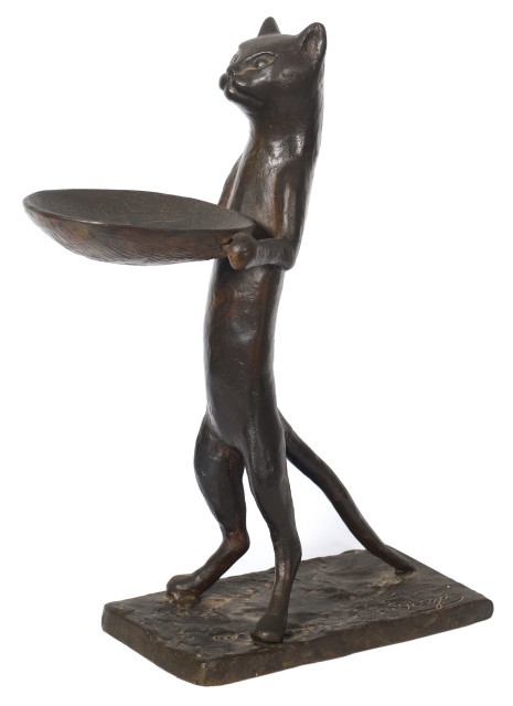 Diego Giacometti  : Le Chat maître d'hôtel , 1961-1964 
