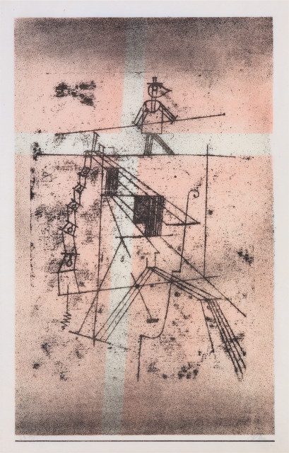 Paul Klee  : Der Seiltänzer , 1923 - Werknummer 1923.138 