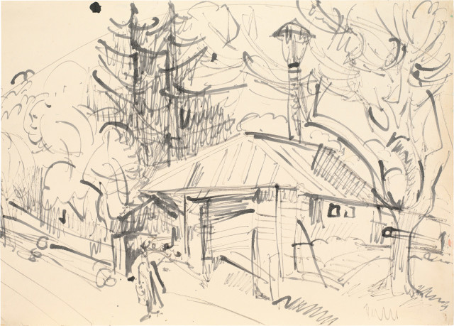 Ernst Ludwig Kirchner : Sägemühle im Taunus, 1916 