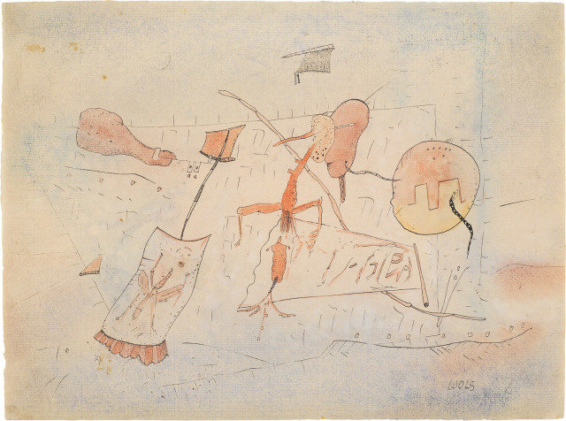 Wols (Alfred Otto Wolfgang Schulze)  : Komposition mit Insekten , 1939-1940 