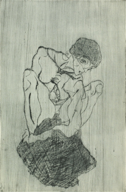 Egon Schiele : Kümmernis, 1914 
