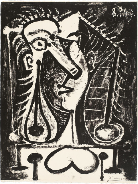 Pablo Picasso : Figure composée. II, 8. März 1949 