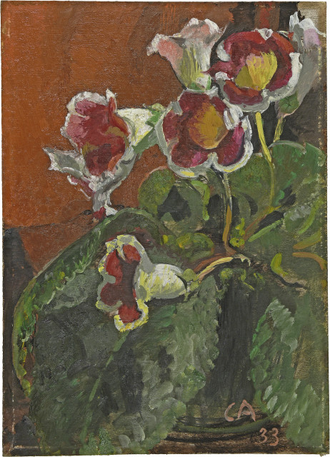 Cuno Amiet : Gloxinia, 1933. 