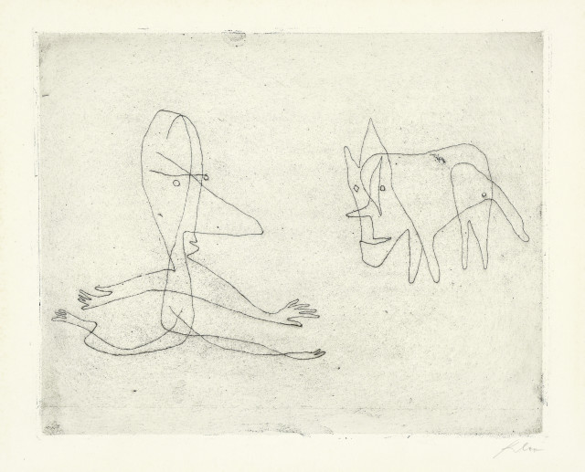 Paul Klee : Was läuft er ?, 1932. 