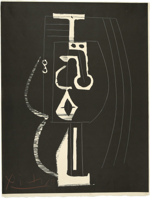 Pablo Picasso : Composition, 21. November 1948. 