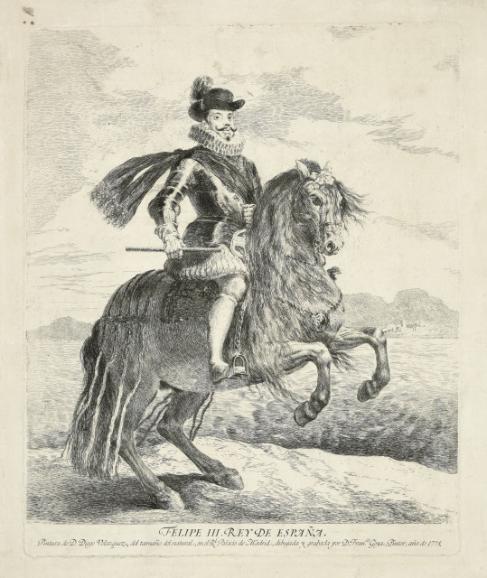 Francisco de Goya : Felipe III. Rey de España, 1778. 