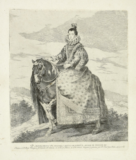 Francisco de Goya : Margarita de Austria, 1778. 