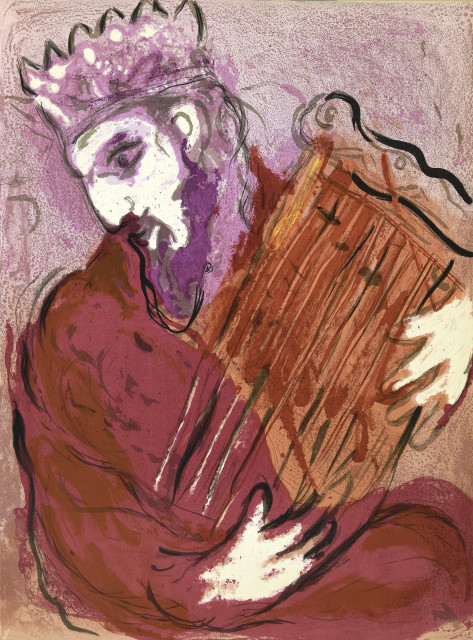 Marc Chagall  : Bible. Verve. Vol. VIII, N° 33 et 34 , 1956. 