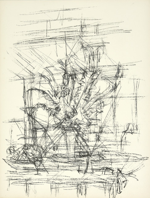 Alberto Giacometti  : Paris sans fin. Folge von 150 Blatt  ..., 1958-1965. 