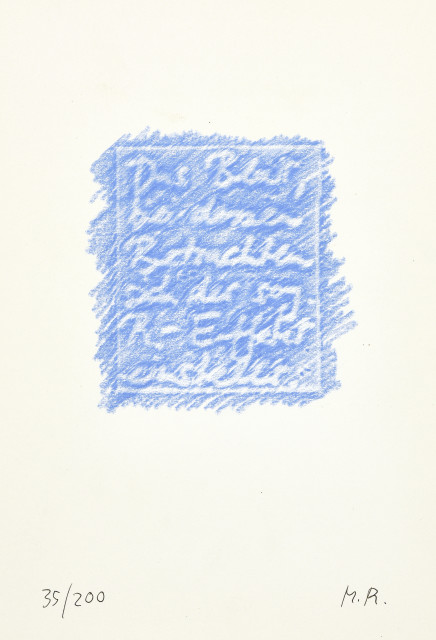 Markus Raetz : Stähli-Mappe, 1970. 