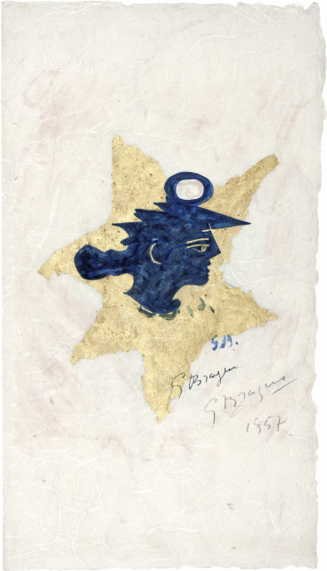 Georges Braque : Tête grecque, 1957. 