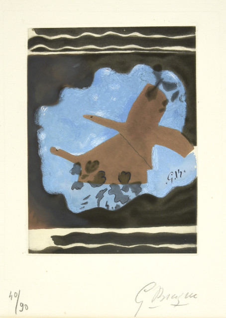 Georges Braque  : Migration , 1962. 