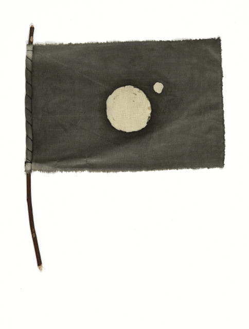 Markus Raetz : Terra-Flagge, 1973. 