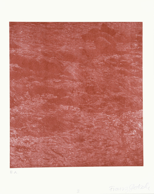Franz Gertsch  : 5 [4] Bilder , 1997. 