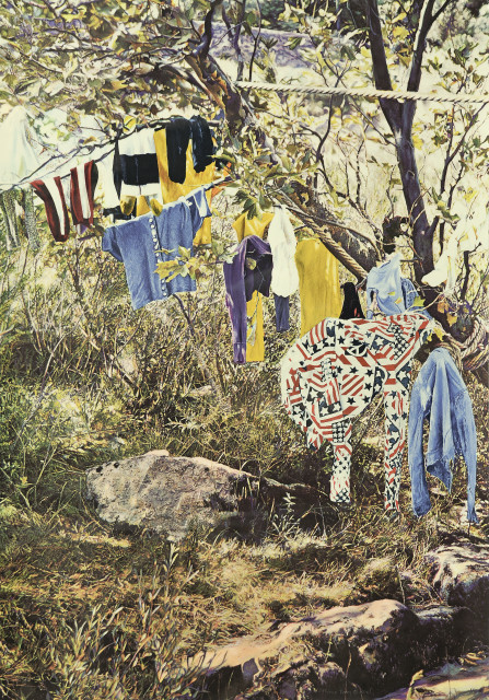 Franz Gertsch : St. Guilhem, 1974. 