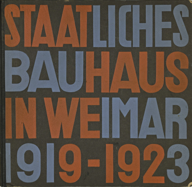 Bauhaus  : Staatliches Bauhaus in Weimar. 1919-1923 , 1923. 