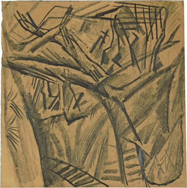 Otto Dix  : Schützengraben , 1916. 