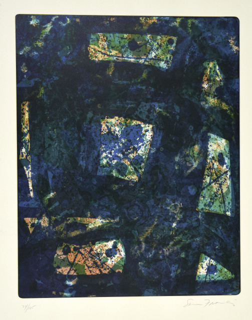 Sam Francis : Untitled, 1975. 