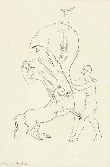 Francis Picabia  : Transparence , Um 1932. 