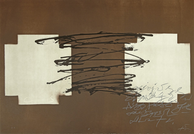 Antoni Tàpies : Ohne Titel, 1980. 