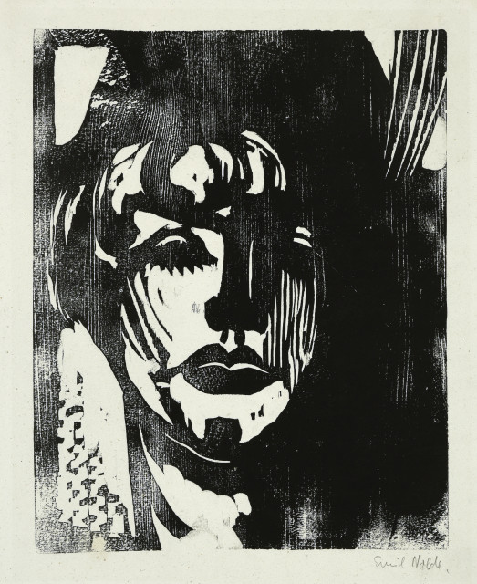 Emil Nolde  : Blonde Frau , 1917. 