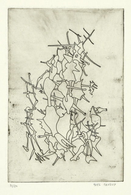 Yves Tanguy : Ohne Titel, 1945. 