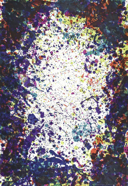 Sam Francis : White Deeps, 1972. 