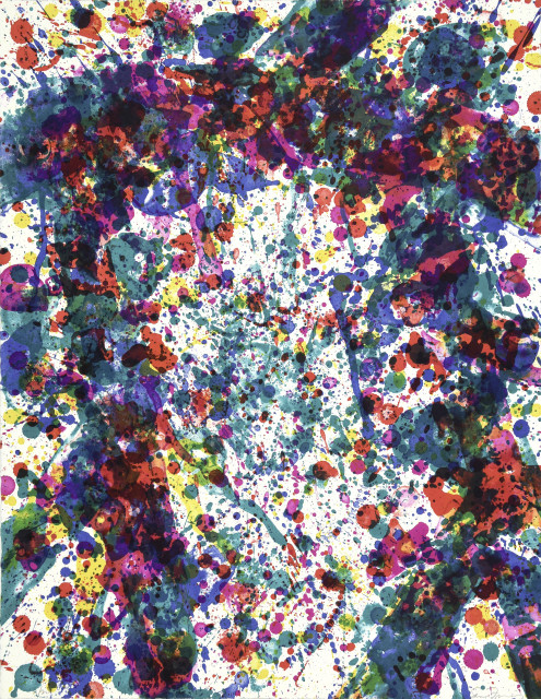 Sam Francis : Dewy Unicorn, 1972. 