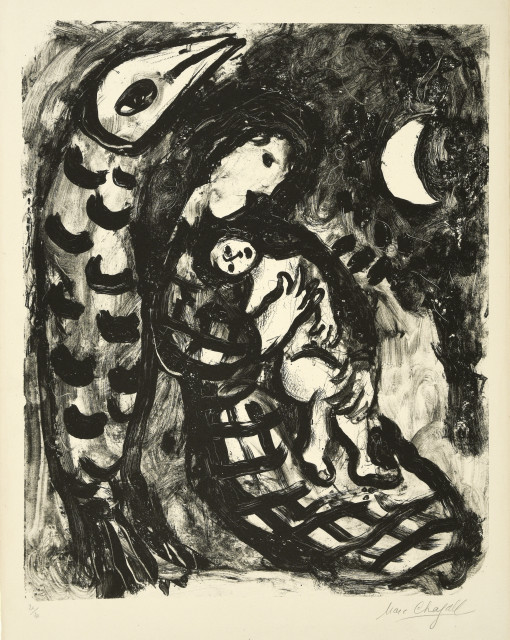 Marc Chagall  : La Guerre. II , 1956-1957. 