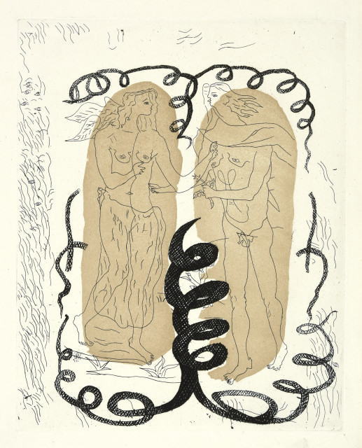 Georges Braque : Hesiode. Théogonie, 1955. 