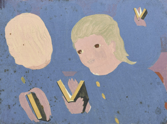 Otto Meyer-Amden : Studie für Vorbereitung (Morgenandacht im ..., 1928-1932. 