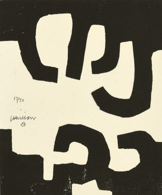 Eduardo Chillida : Usma II, 1971. 