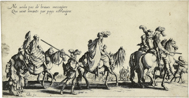 Jacques Callot : Les Bohémiens, 1621 