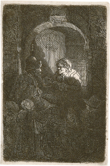 Rembrandt Harmensz. van Rijn : Der Schulmeister, 1641 