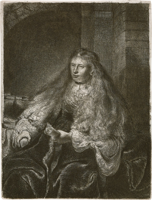 Rembrandt Harmensz. van Rijn  : Die grosse Judenbraut , 1635 