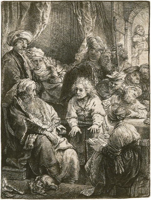 Rembrandt Harmensz. van Rijn : Joseph seine Träume erzählend, 1638 