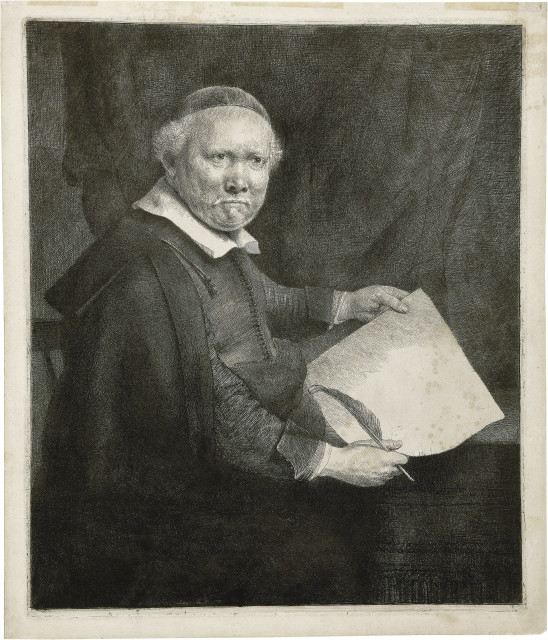 Rembrandt Harmensz. van Rijn : Lieven Willemsz. van Coppenol, ..., Um 1658 
