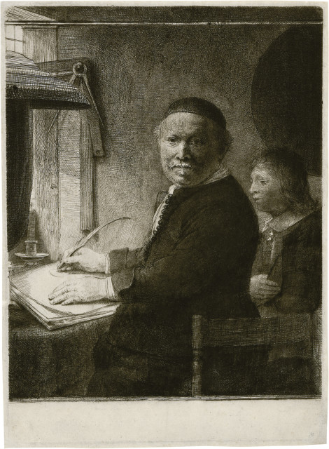 Rembrandt Harmensz. van Rijn : Lieven Willemsz. van Coppenol, Um 1658 