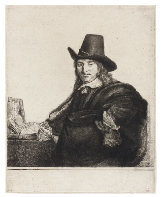 Rembrandt Harmensz. van Rijn : Jan Asselijn, Maler, genannt 'Krabbetje', Um 1647 